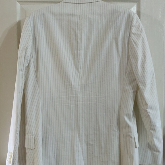 Express white pinstripe suit - Picture 5 of 6